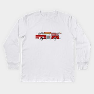 Knoxville Fire Department Ladder Kids Long Sleeve T-Shirt